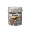 Rust-Oleum RockSolid Brown Tone Water-Based Deck Refresh 1 gal 350060